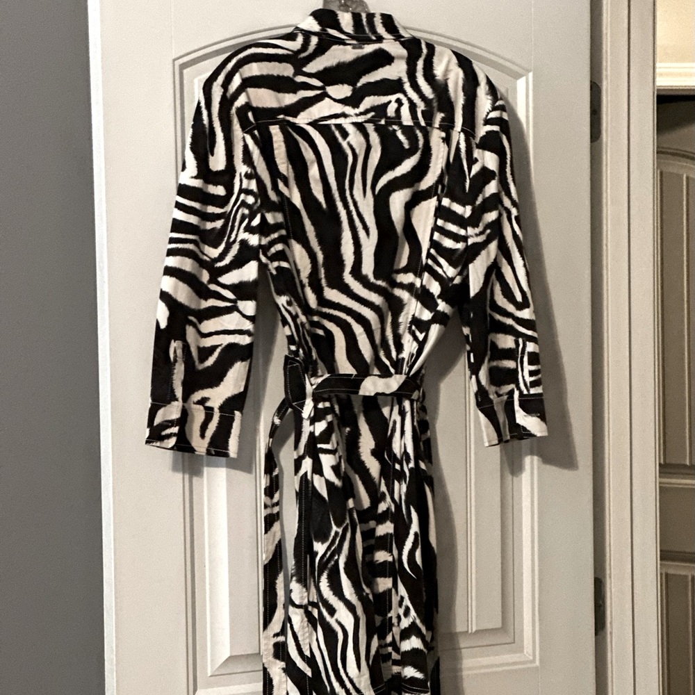 St. John Sport Zebra Print Dress